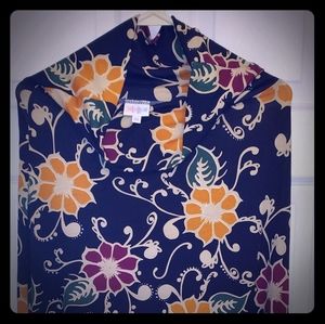 LuLaRoe long floral maxi skirt